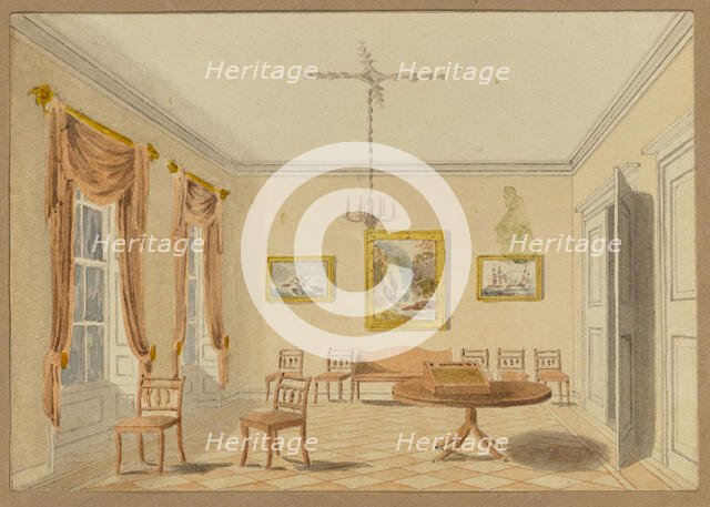 [Drawing Room], mid-19th century. Creator: Unknown.