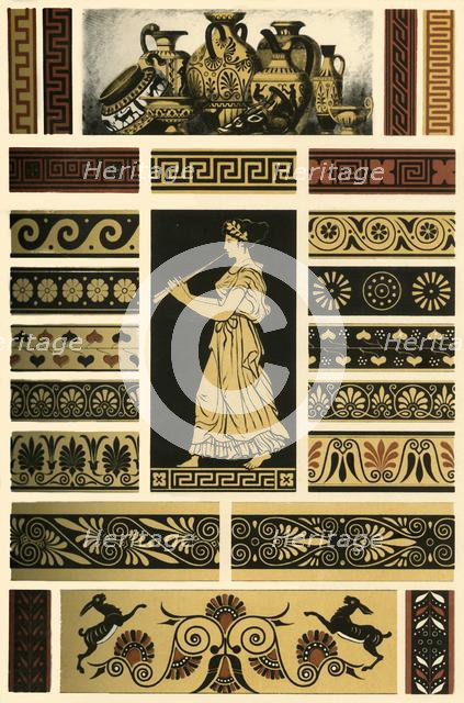 Ancient Greek pottery, (1898). Creator: Unknown.