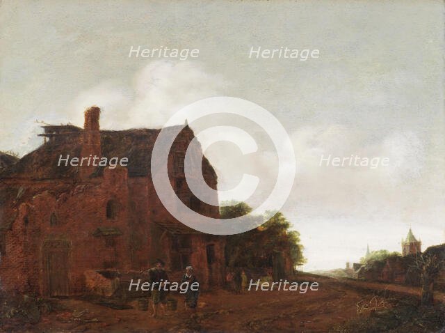 The Farm Well, 1670s. Creator: Emanuel Murant.