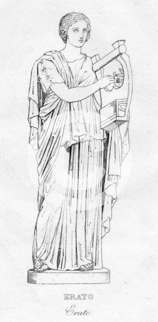 'Erato', c1850. Artist: Unknown.