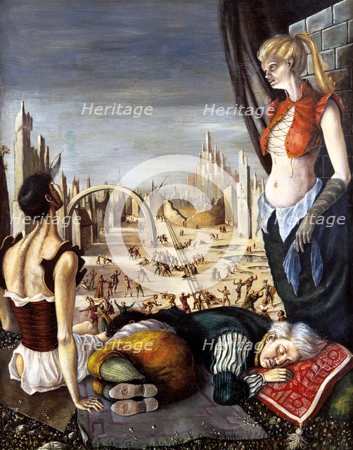 'The Nightmare', c1850-1890. Artist: Stanislas Lepine