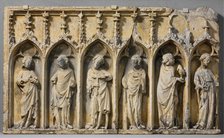 Six Apostles from Retable, French, late 14th century. Creator: Unknown.