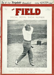 Field magazine cover, July 1933. Artist: Unknown