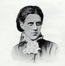 Anna Dostoyevskaya, c1866.  Creator: Unknown.
