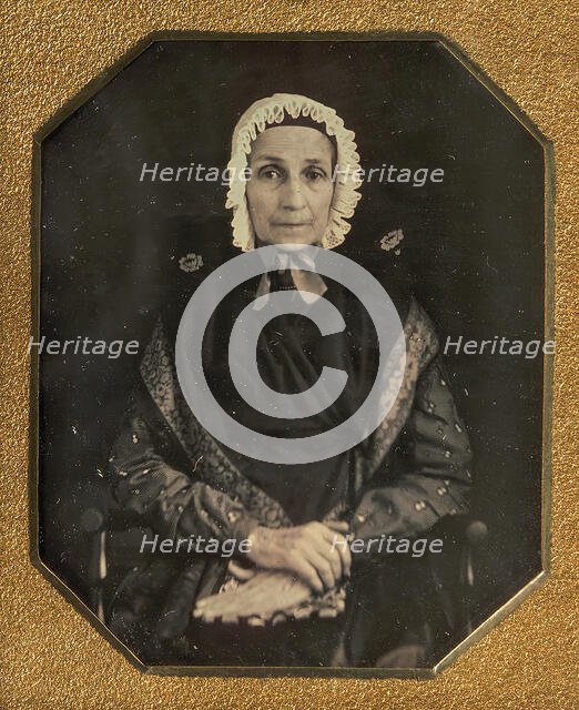 Phebe Grenell, 72, 1847. Creator: Unknown.