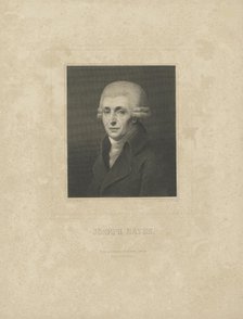 Portrait of the composer Joseph Haydn (1732-1809), c. 1827. Creator: Breitkopf & Härtel.