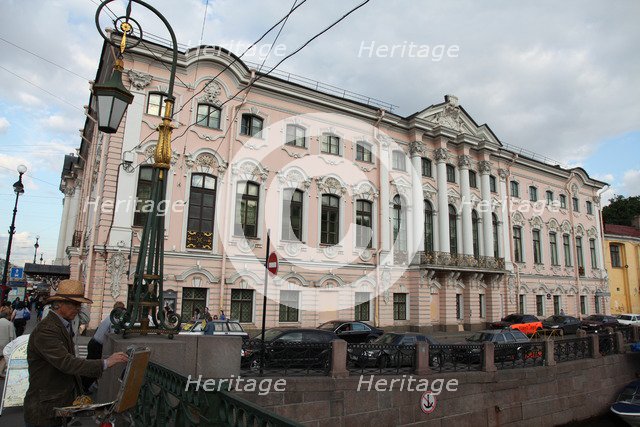 Stroganov Palace, St Petersburg, Russia, 2011. Artist: Sheldon Marshall
