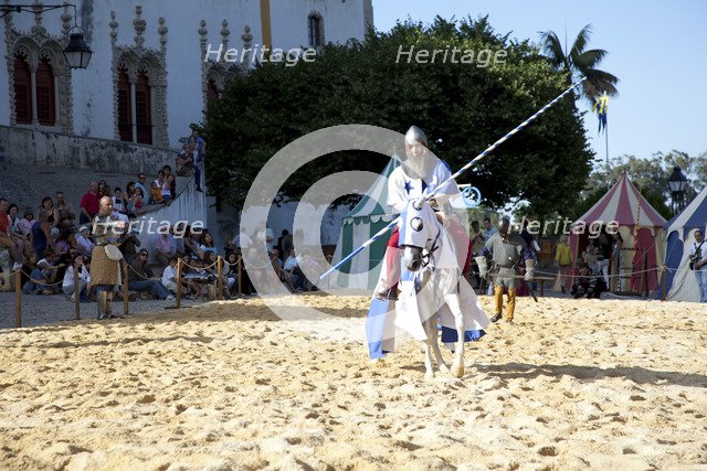 A jousting knight, Sintra, Portugal, 2009. Artist: Samuel Magal