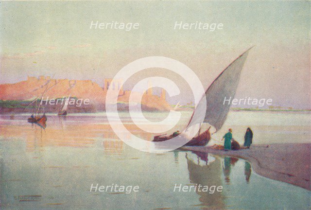 'Kom Ombos', c1880, (1904). Artist: Robert George Talbot Kelly.