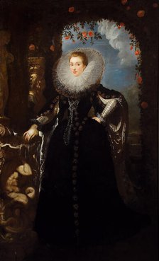 Portrait of Giovanna Spinola Pavese, 1606. Creator: Rubens, Pieter Paul (1577-1640).