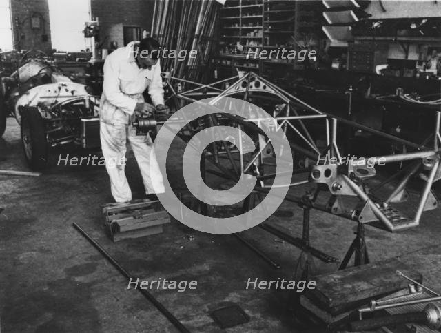 1956 Vanwall factory in Maidenhead. Creator: Unknown.