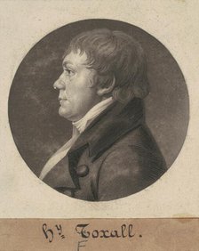 Henry Foxall, 1806. Creator: Charles Balthazar Julien Févret de Saint-Mémin.