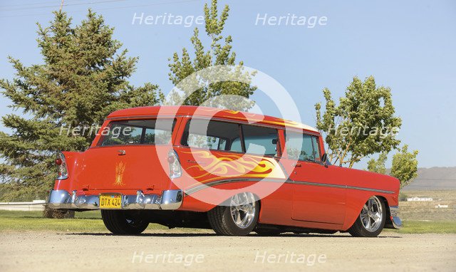 Chevrolet Handyman custom 1956. Artist: Simon Clay.