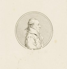 Portrait of the Poet and writer Christoph Martin Wieland (1733-1813), c. 1810. Creator: Anonymous.