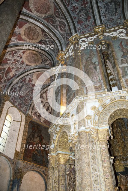 The Round church in the Convent of the Knights of Christ, Tomar, Portugal, 2009. Artist: Samuel Magal