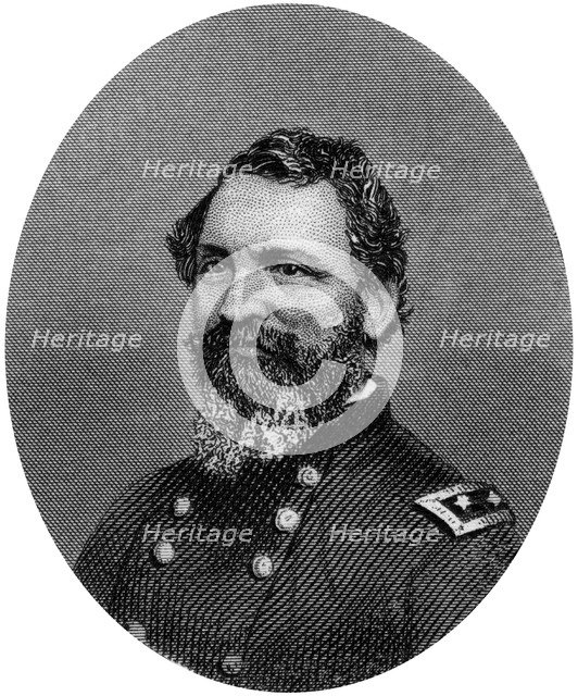 John Sedgwick, Union Army general, 1862-1867.Artist: J Rogers