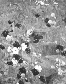 Pictures from the Royal Academy: Sleep - F. Bramley, A.R.A., 1895. Creator: George Meisenbach.