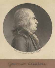 George Clinton, 1797. Creator: Charles Balthazar Julien Févret de Saint-Mémin.