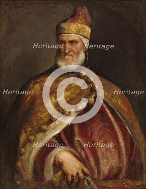 Doge Andrea Gritti, c. 1546/1550. Creator: Titian.
