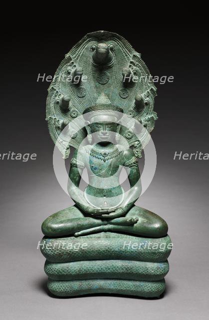 Naga-Enthroned Buddha, 1100s. Creator: Unknown.