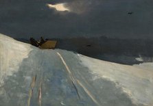 Sleigh Ride, c1890-95. Creator: Winslow Homer.
