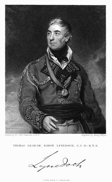 Thomas Graham, Baron Lynedoch (1748-1843), British soldier, 1831. Artist: Henry Meyer