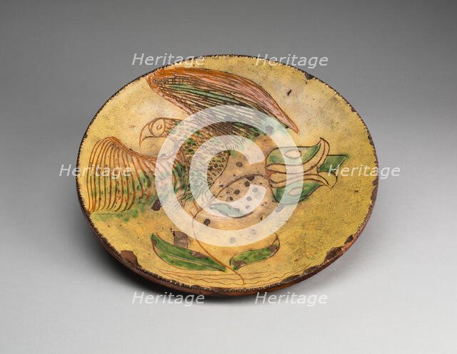 Plate, 1790/1830. Creator: Unknown.