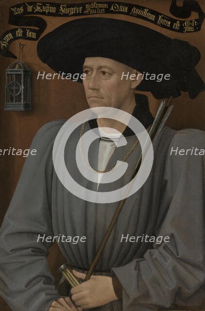 Portrait of a Tournament Judge, 1450. Creator: Rogier Van der Weyden.