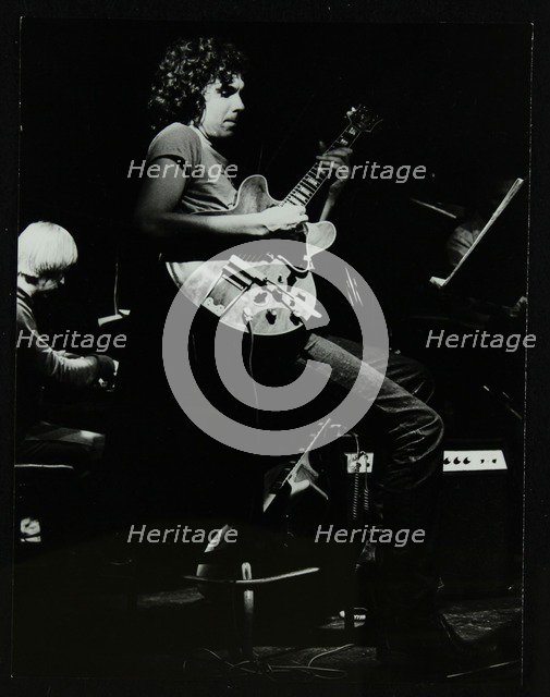 Michael Garrick and John Etheridge playing at The Stables, Wavendon, Buckinghamshire. Artist: Denis Williams