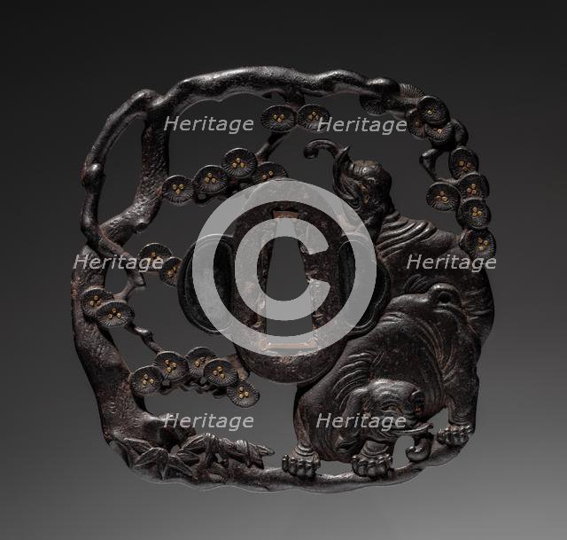 Sword Guard, c. 1800. Creator: Unknown.