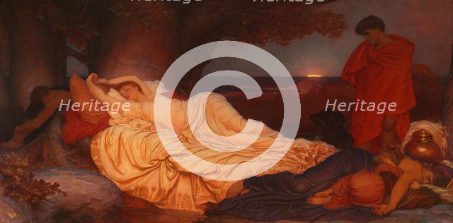 Cymon and Iphigenia, 1884. Artist: Leighton, Frederic, 1st Baron Leighton (1830-1896)