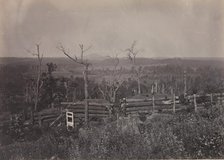 View of Kenesaw Mountain, Georgia, 1860s. Creator: George N. Barnard.