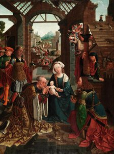 The Adoration of the Kings, c1512. Creator: Jacob Cornelisz. van Oostsanen.
