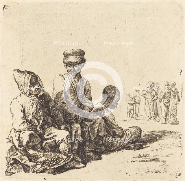 Russians and Turks, 1764. Creator: Daniel Nikolaus Chodowiecki.