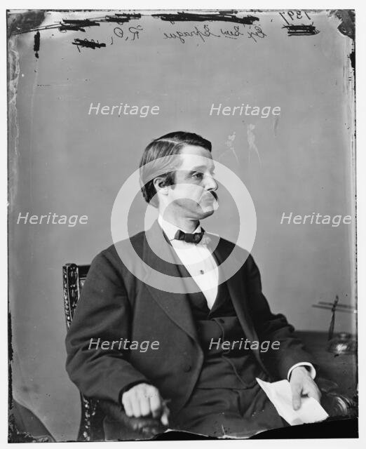 William Sprague of Rhode Island, 1865-1880. Creator: Unknown.