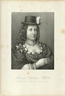 Leonora Christina, Countess Ulfeldt (1621-1698), 1867. Creator: Baerentzen, Emilius Ditlev (1799-1868).