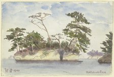 Group of islands off Matsushima, 1900. Creator: Fritz Hauck.