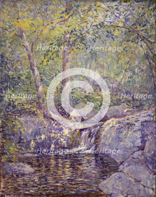 The Waterfall, 1910. Creator: Addison Thomas Millar.