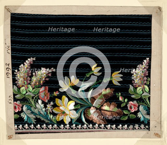 Salesman's Sample, France, 1780/90. Creator: Unknown.