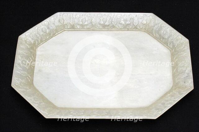 Octagonal Serving Platter, , 18th century. Creator: Unknown.