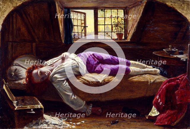 Chatterton (The Death of Chatterton), 1856. Creator: Henry Wallis.