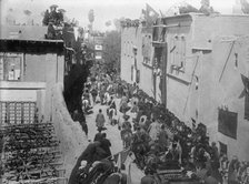 Shah of Persia arriving in Ourmiah, 1911. Creator: Bain News Service.