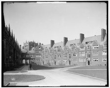 Dormitories, U. of Pa., Philadelphia, Pa., c1908. Creator: Unknown.
