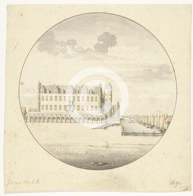 Electors Palace in Berlin, 1685-1695. Creator: Jan van Call.