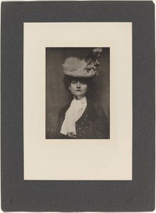 Portrait of Miss Jones, 1901. Creator: Frank Eugene.