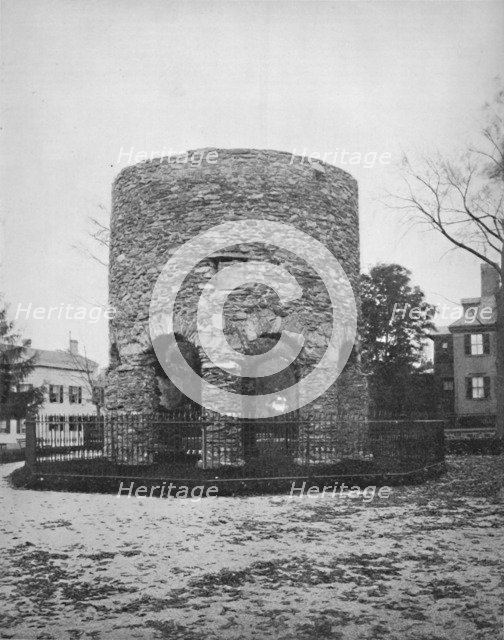 'The Round Tower at Newport', c1892. Artist: Unknown.