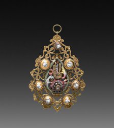 Pendant (part 2), 1700s. Creator: Unknown.