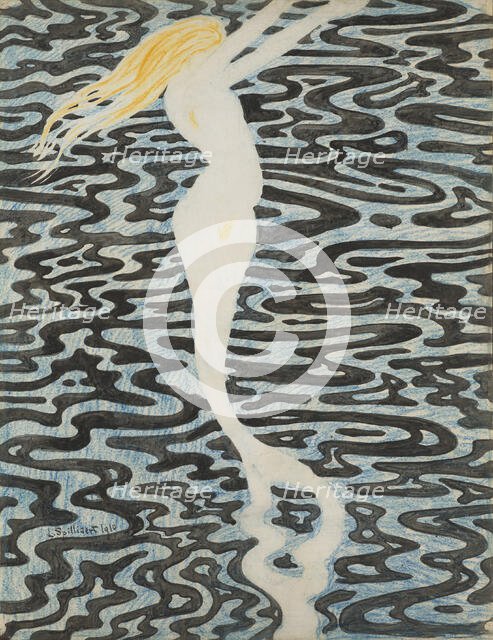 Sirène (Baigneuse), 1910. Creator: Spilliaert, Léon (1881-1946).