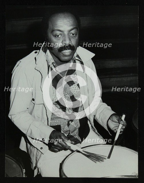 Drummer Roy Haynes at the Capital Radio Jazz Festival, London, 1980. Artist: Denis Williams