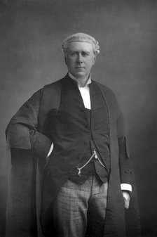 Frank Lockwood (1846-1897), English lawyer and politician, 1890.Artist: W&D Downey